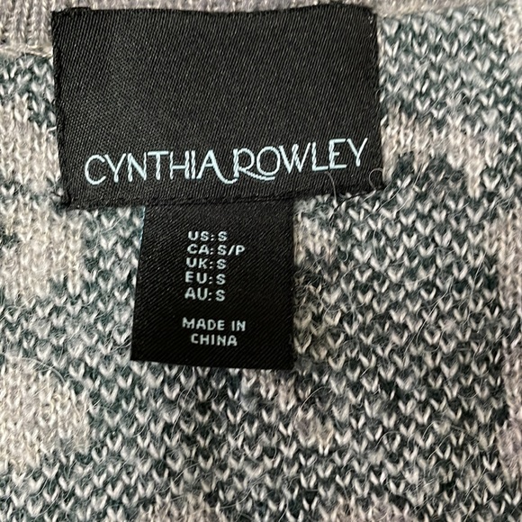 Cynthia Rowley Animal print cardigan - Picture 3 of 5